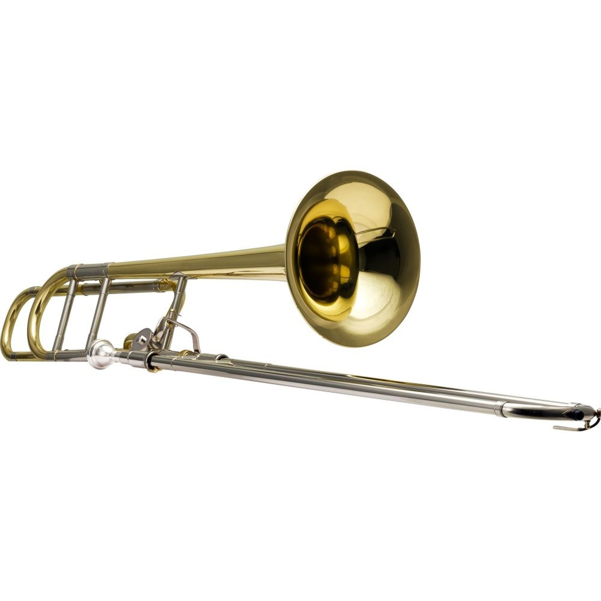 Trombone de Vara Tenor em Bb/F HSL801L Laqueado Harmonics X5 Music