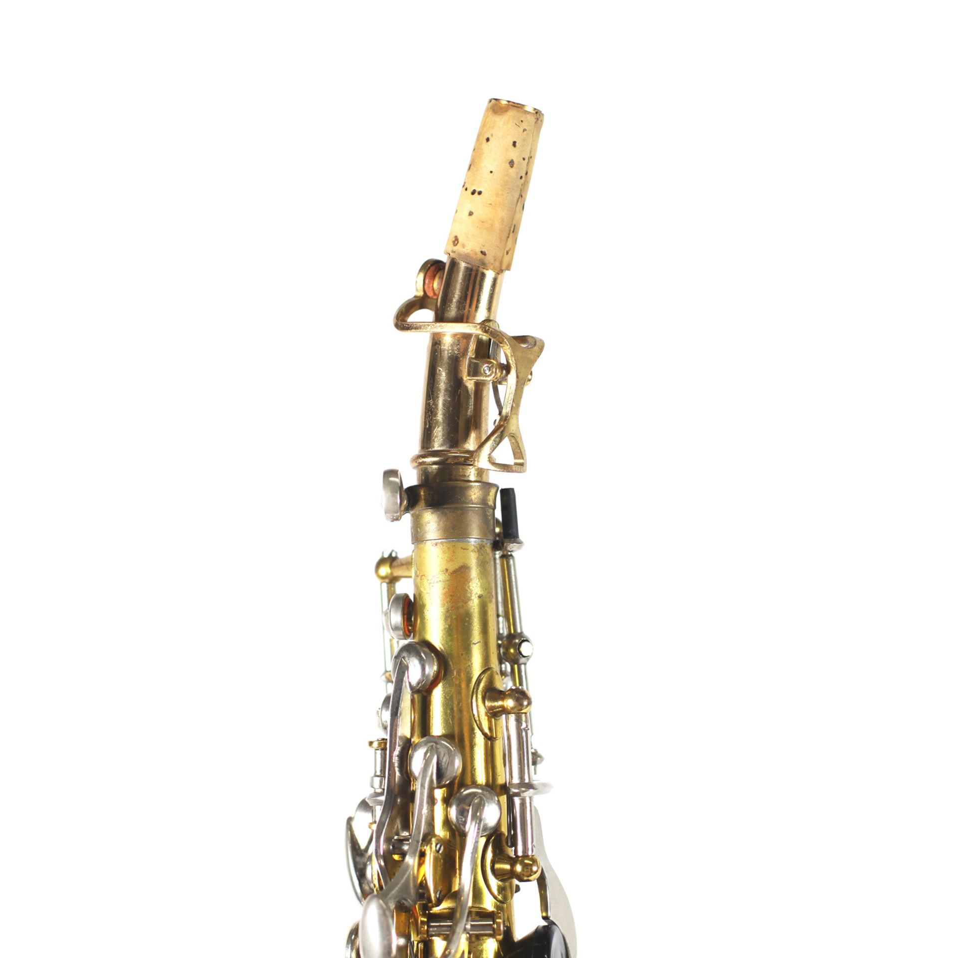 SAX SOPRANO PARROT LAQUEADO (USADO) X5Music