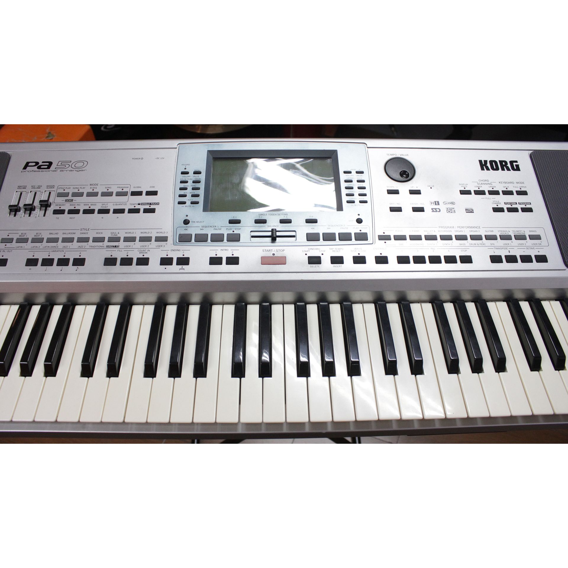 korg pa50 os update v.1.02 e