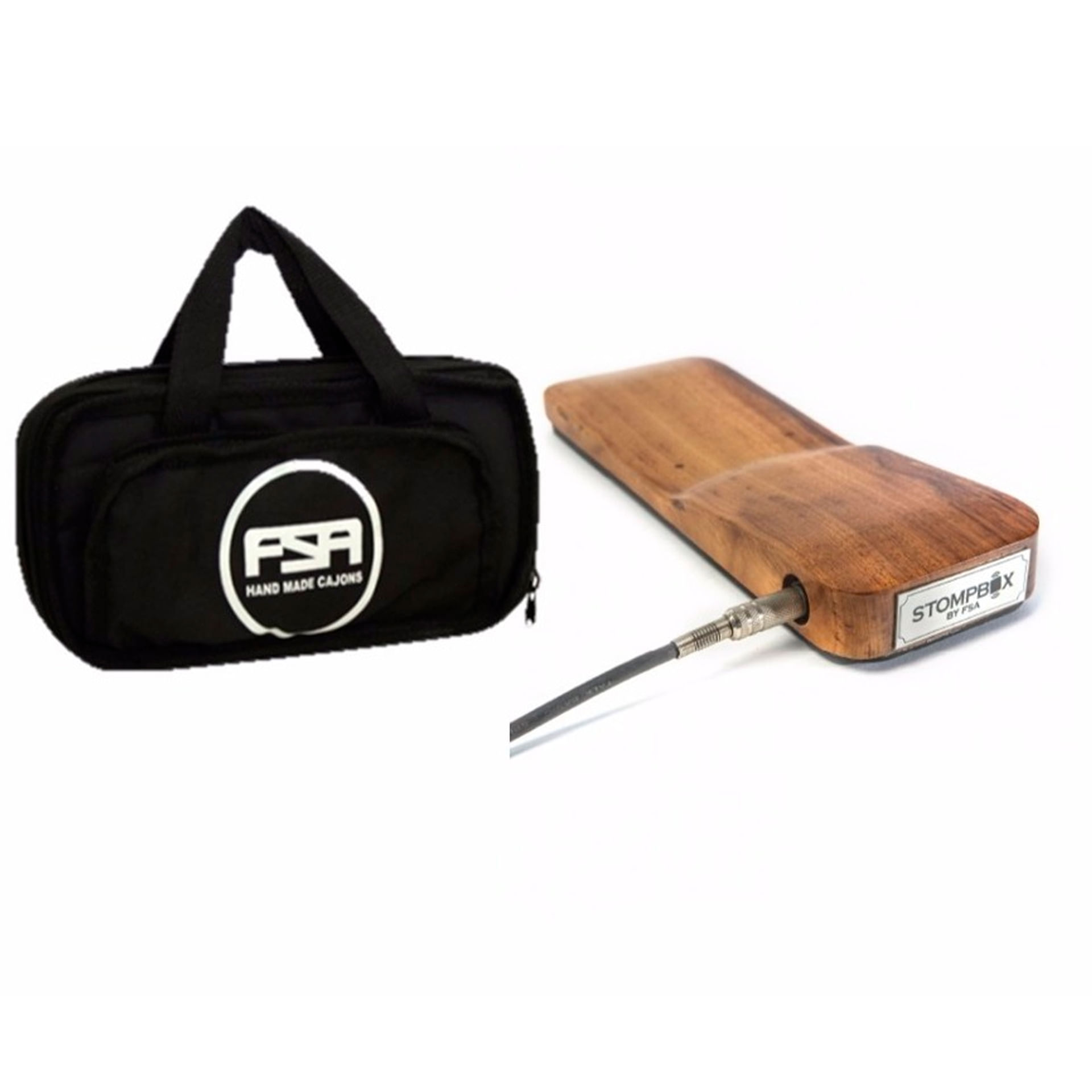 PEDAL FSA CAJON STOMP BOX MOGNO COM BAG FSB7070 X5Music