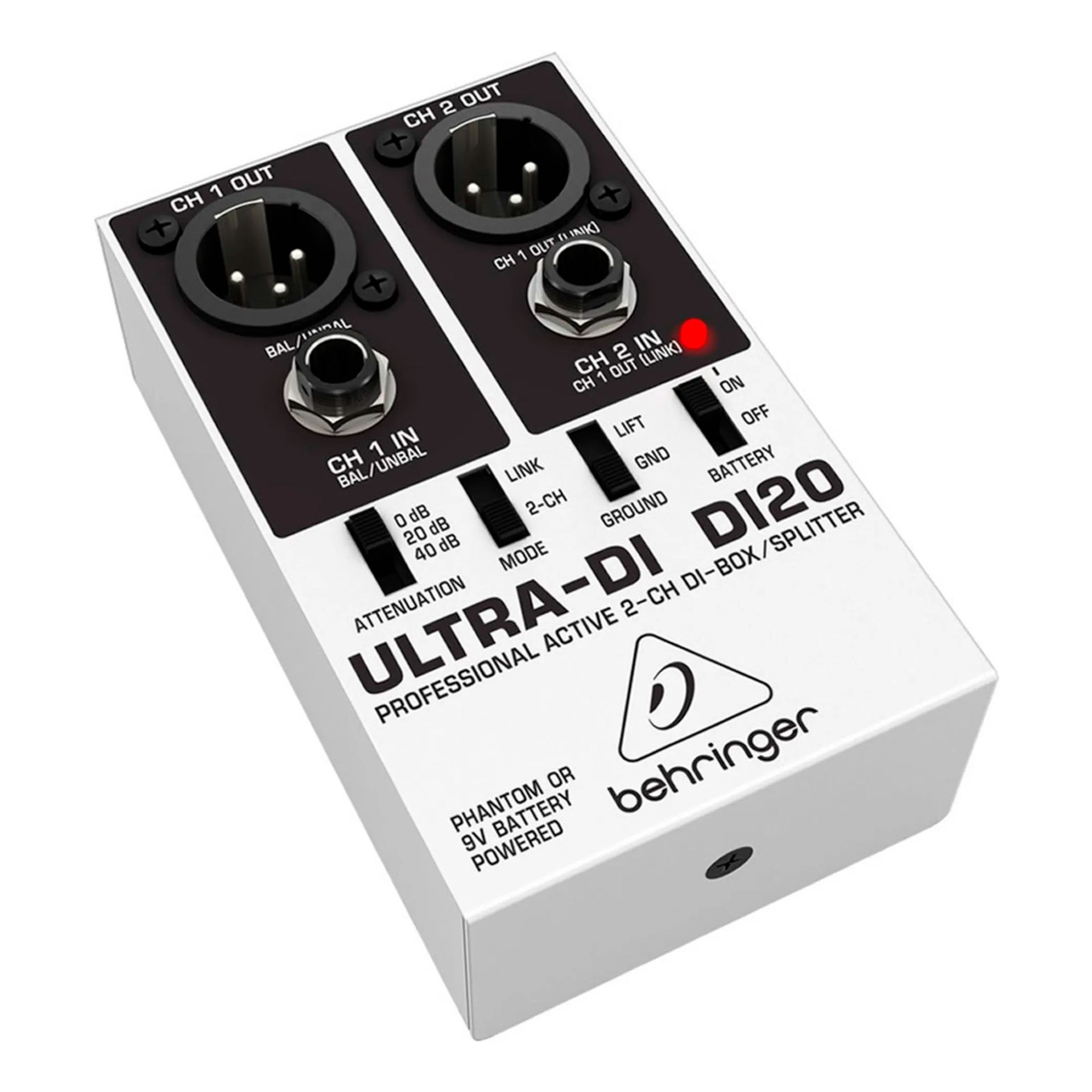 Direct Box Behringer Di 20 Ativo X5 Music X5music