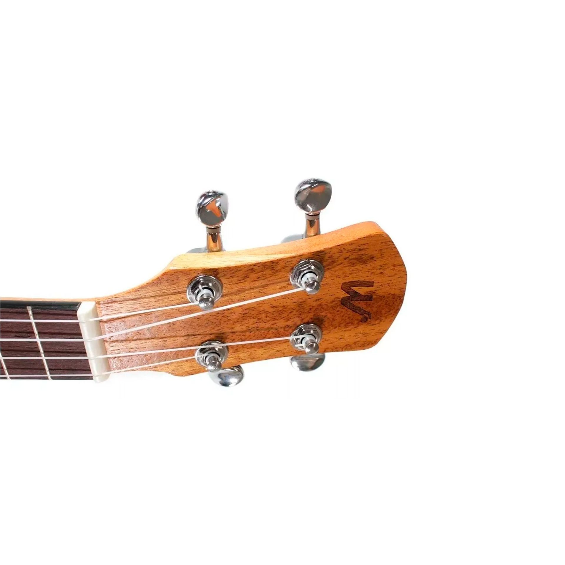 Kit Ukulele Winner Concert 23 Sapele Palhetas Afinador Bag X5Music