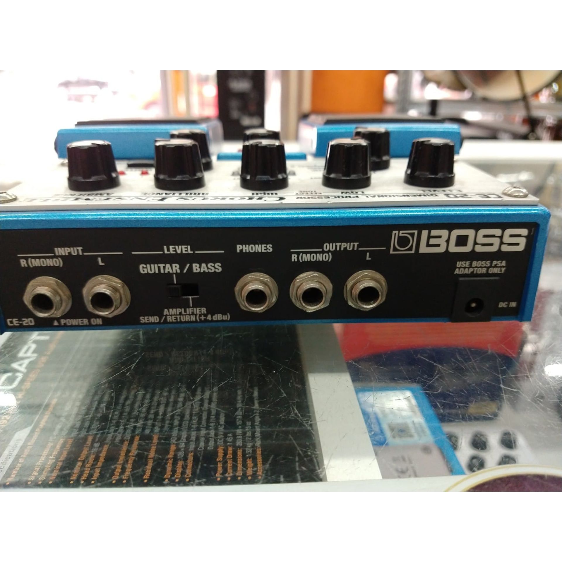 PEDAL BOSS CE20 CHORUS (USADO) X5Music