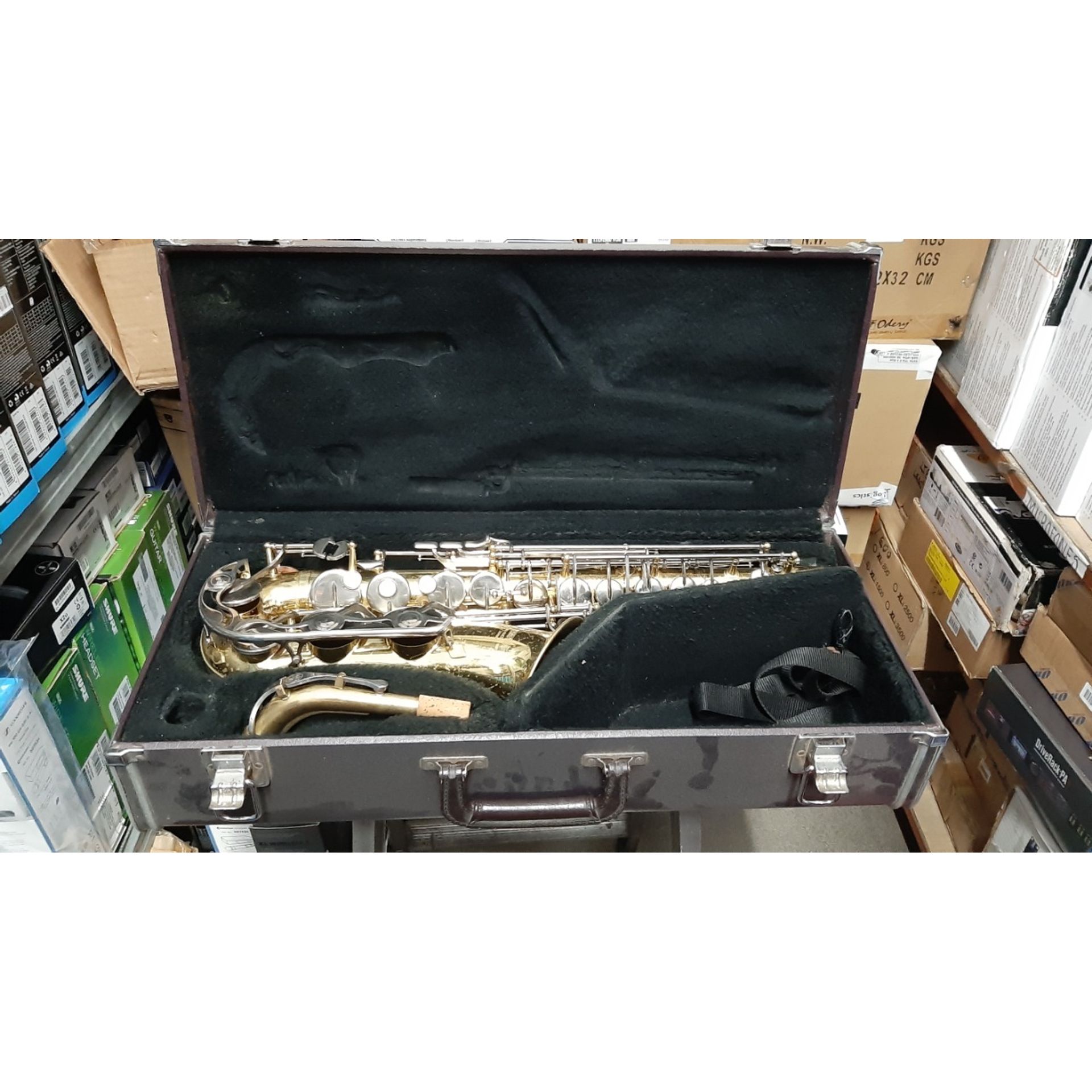 SAX ALTO YAMAHA as100 DOURADO (USADO) made in japan X5Music