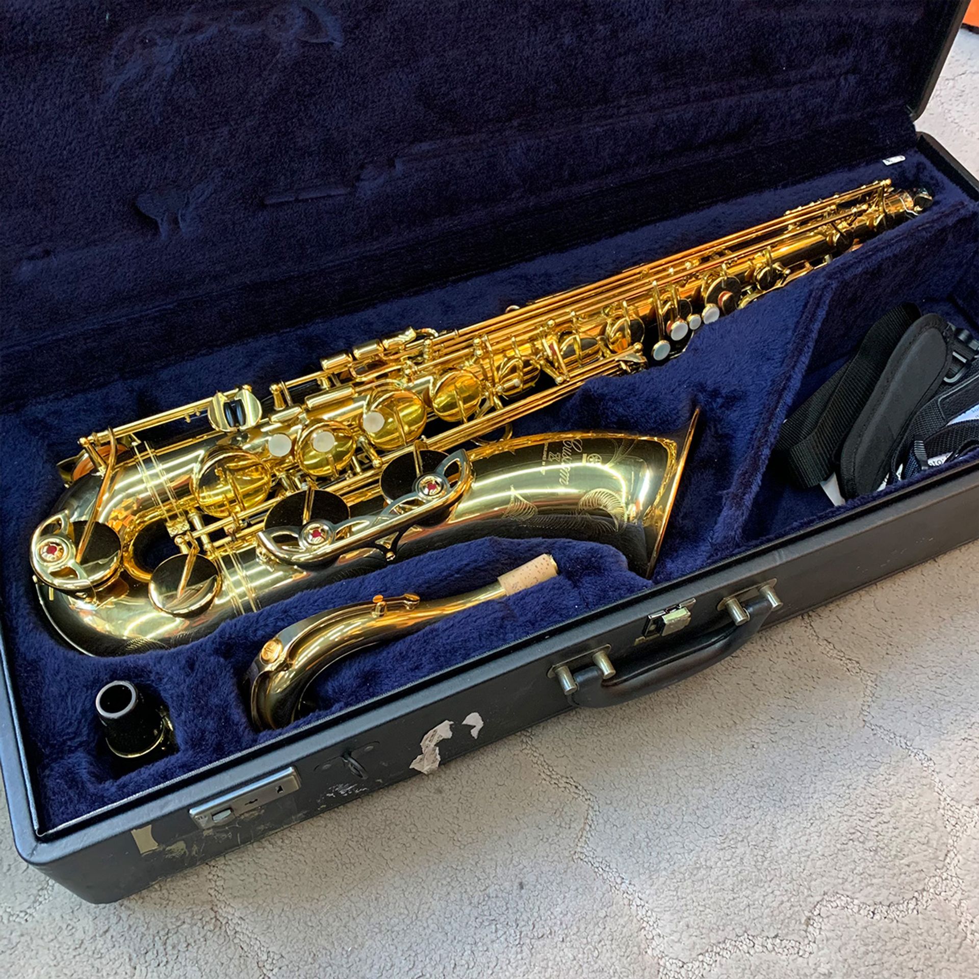 SAXOFONE TENOR YAMAHA YTS82Z CUSTOM JAPAN DOURADO SHOWROOM X5Music