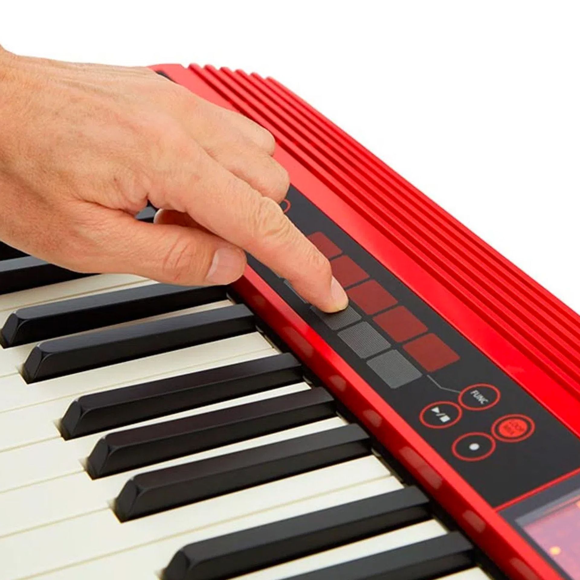 KIT TECLADO ROLAND GO:KEYS 61 TECLAS COM ESTANTE E PEDAL - X5Music