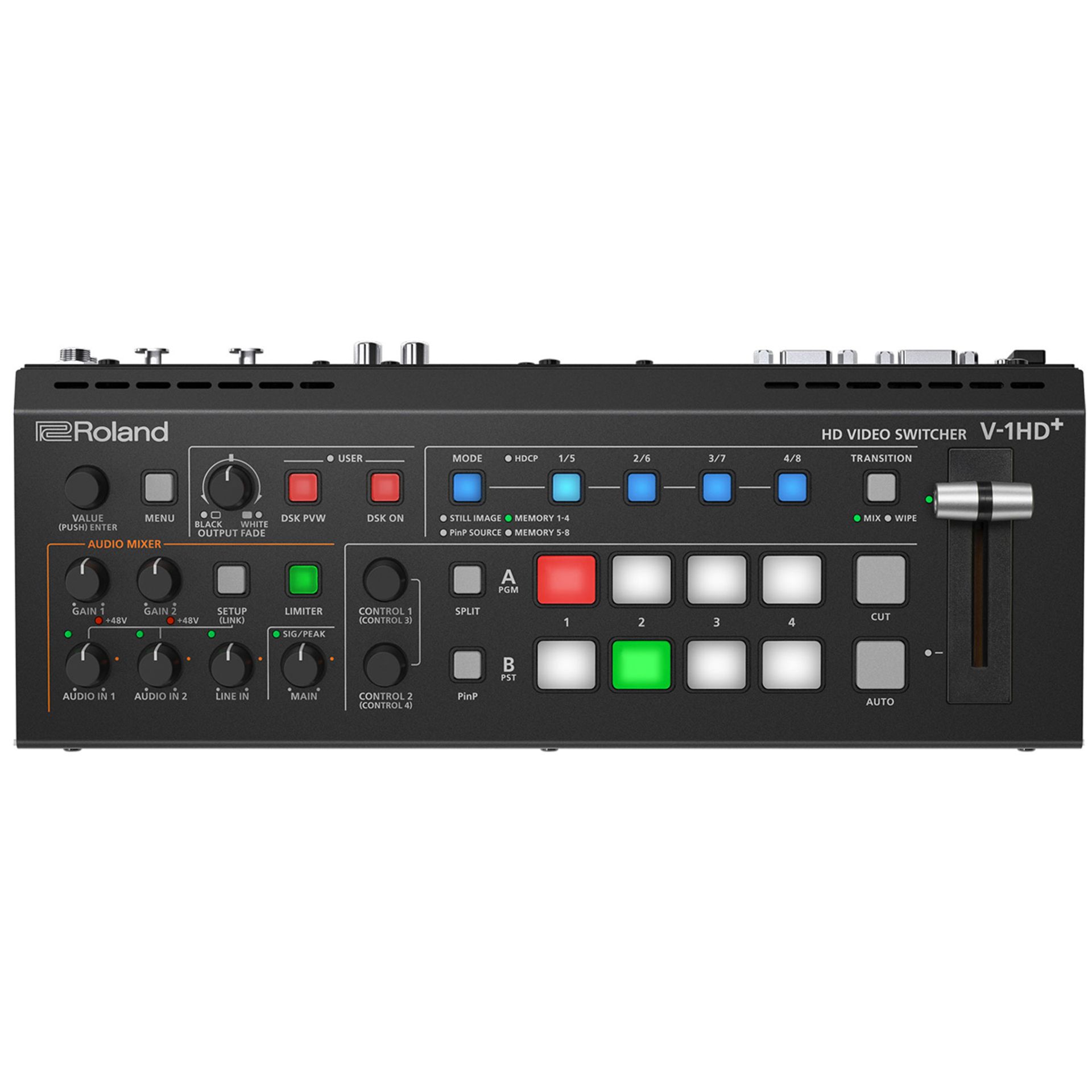 VIDEO SWITCHER ROLAND V-1HD-PLUS 4 CANAIS - X5Music