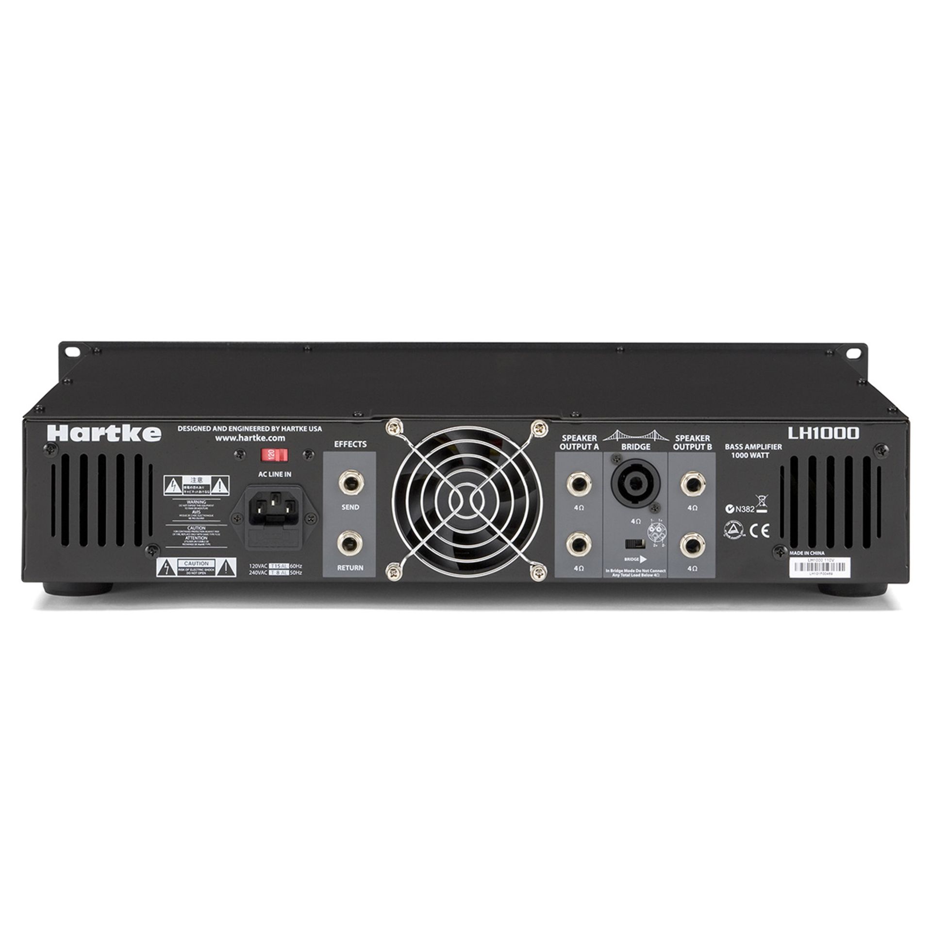 AMPLIFICADORES CABEÇOTE HARTKE BASS AMP LH1000 - X5Music