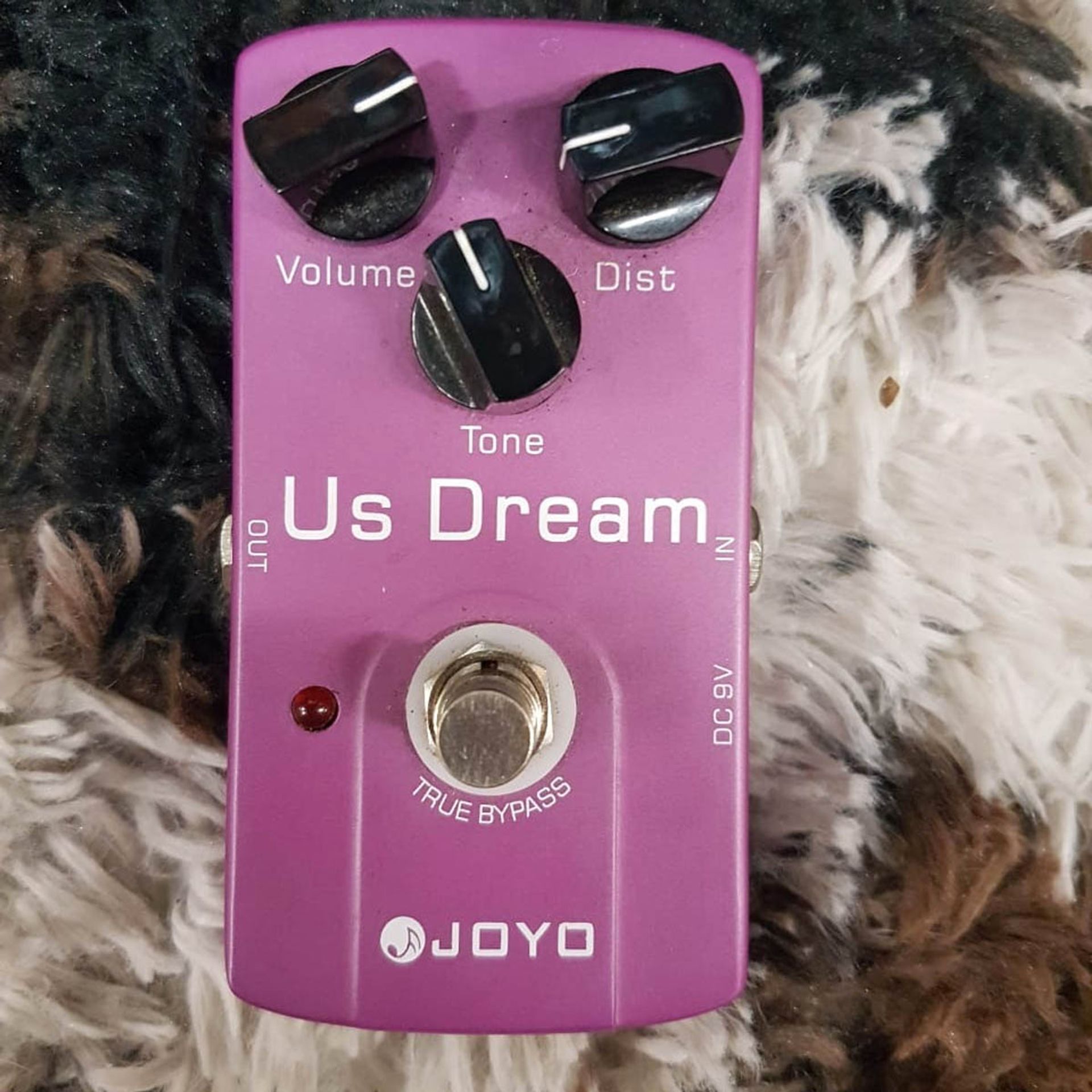 PEDAL JOYO US DREAM TRUE BYPASS PARA GUITARRA USADO X5Music