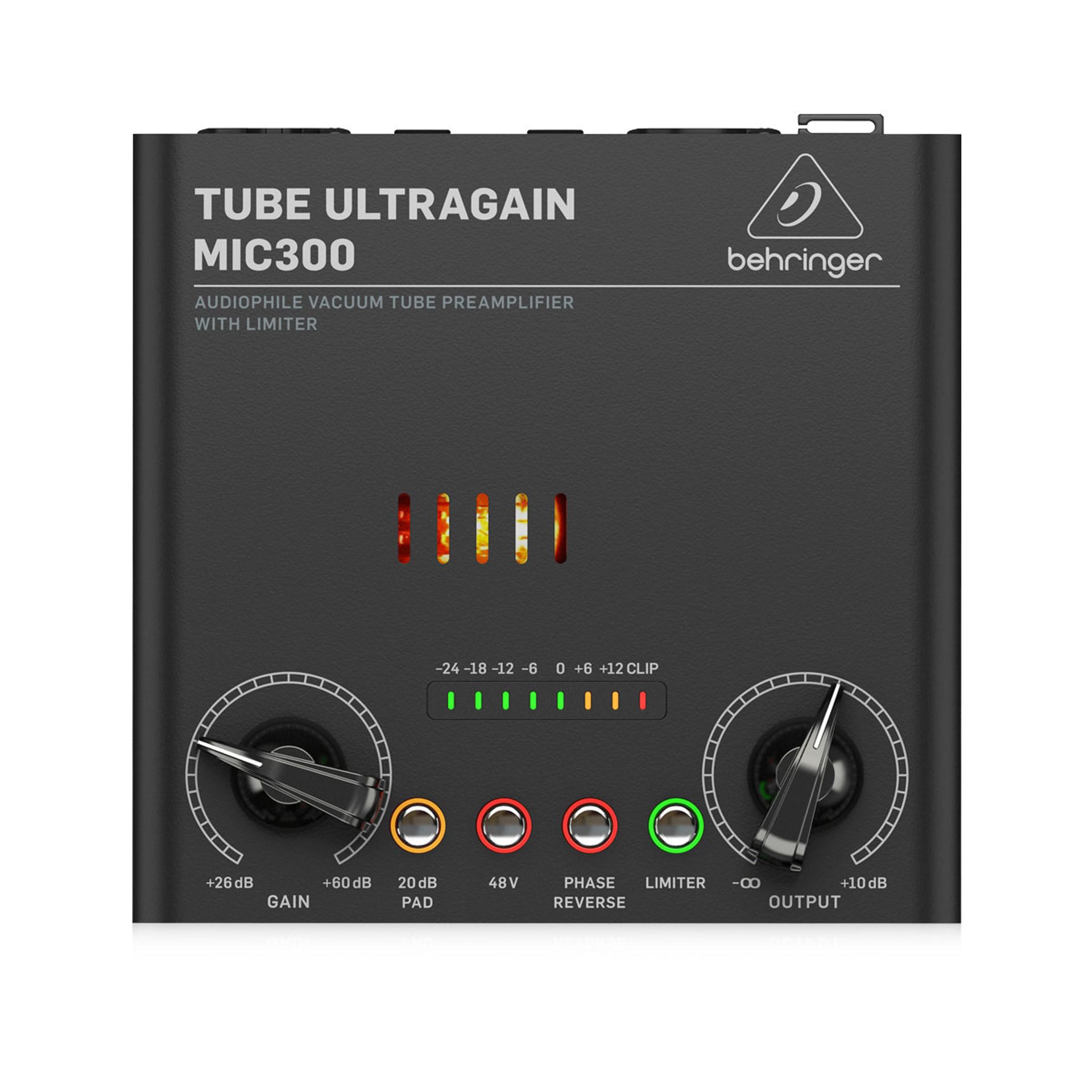 PEDAL BEHRINGER MIC300 TUBE ULTRAGAIN AUDIOPHILE VACUUM TUBE