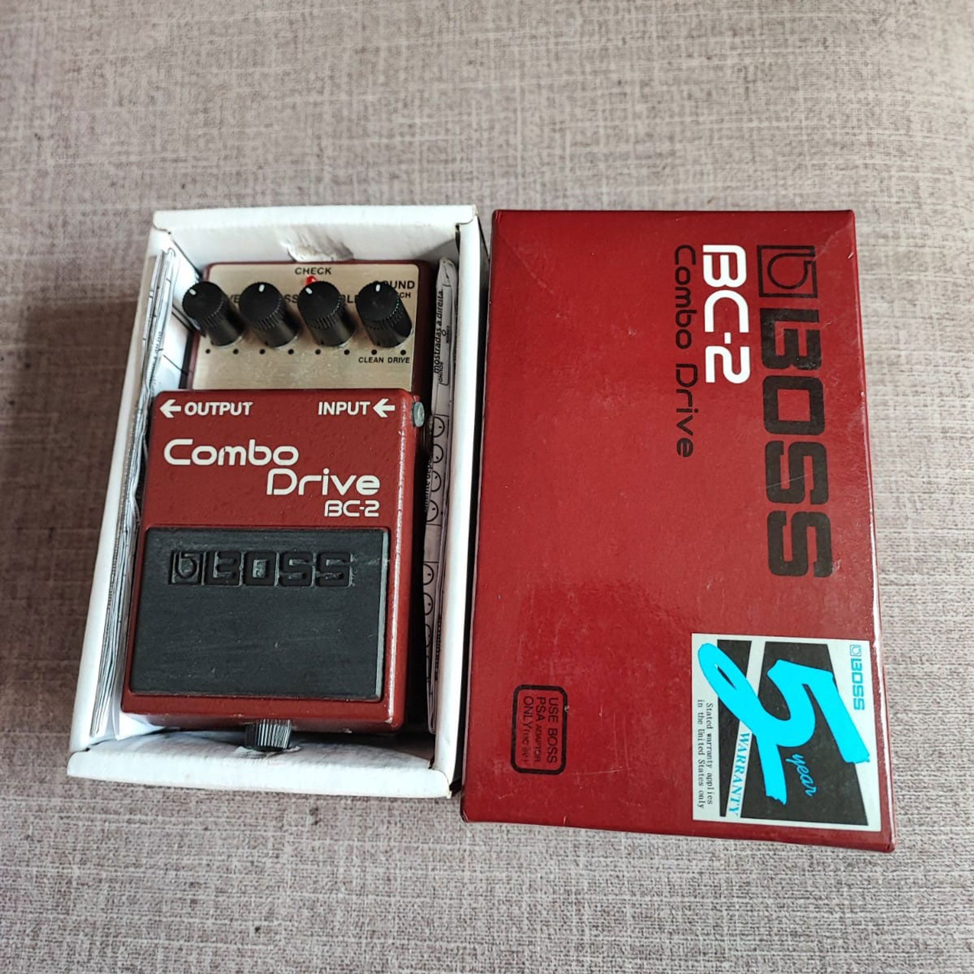 PEDAL BOSS BC2 USADO X5Music